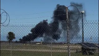 ADELAIDE AIRPORT AUSTRALIA EMERGENCY RESPONSE CREW FIRE TRAINING SESSION OCTOBER 28TH 2025 