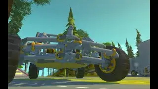 Scrap Mechanic | How To Make Realistic A-Arms With Steering