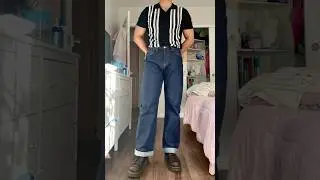 Vintage Levi&rsquo;s outfit I wore to the movies       #thriftinghaul #ootd #beetlejuice