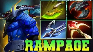 Rampage Sven Dota 2 !! Sven Dota Pro Safelane Gameplay Build Guide Highlights Offlane 7.39