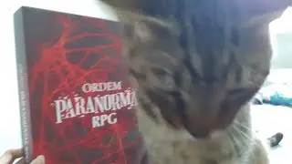unboxing foda do livro de regras de ordem paranormal :O