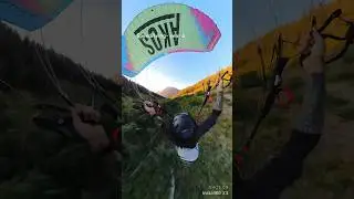 Wasatch mountains(Utah) 5,500&rsquo; vert down Cascade - bridal veil falls  Mirage RS2 8.5m #speedflying
