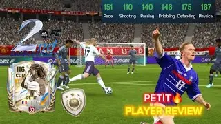 112 OVR Petit FC Mobile card review | Perfect CDM!... | Insane defendingand physical!...