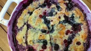 The BEST Berry Cobbler ~ Amy Learns to Cook