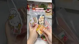 Unboxing! Re-Ment Haul 💙💜💛💗💚🧡🩵🩷