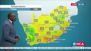 Weather forecast | 15 January 2021