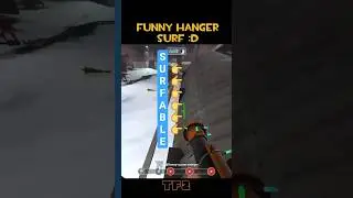 Funny Hanger Surf #tf2 #gaming #trolldier #gameplay #surf #fps #engineer #soldier