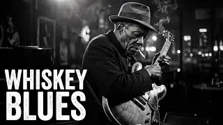 Chicago Midnight Whiskey Blues | Slow Guitar for Late Night Focus & Lonely Hours