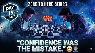CHESS ZERO TO HERO SERIES DAY 15 BY ANAND SIR #chess #chessgame #chesscom #chesslive #livestreaming