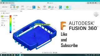 Example 16 Structural Analysis on Metal Soap Case in Autodesk Fusion 360
