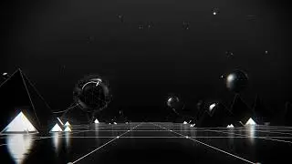 FREE | Retro Black Vj Loop Background 2 Minute