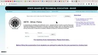 SBTE Diploma Admit Card Kaise Download kare