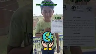 World environment day 2023#lifestyle #lifepledge#5june #shorts
