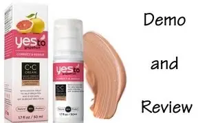 Yes to Grapefruit - CC cream - Review/Demo/Application