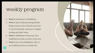 Mindful Recovery Program -Final Recording
