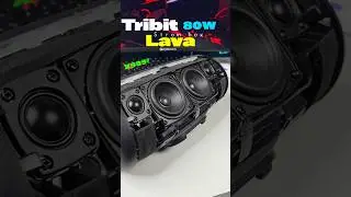 🥶 40W Boofer VS 80W Bluetooth Speaker 😮| Tribit Strombox Lava #shorts #tribit #diwali