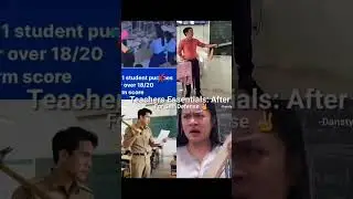 Thai High Seniour High School Student Punches his teacher over 18/20 exam results. #parody