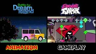 Friday Night Funkin' vs Corrupted BFDI - Battle for Corrupted Island Animation - Punk You Production