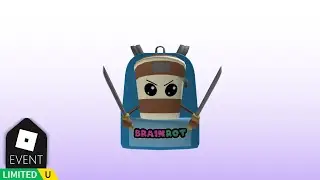 FREE LIMITED UGC: How to get Brainrot Cappuccino Assassino Backpack in Hex Mall: Play. Win. Wear.