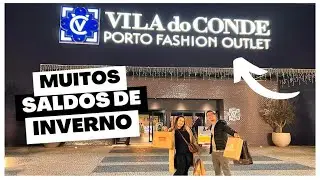 SALDOS DE INVERNO NO OUTLET - Comprando tênis barato em Portugal