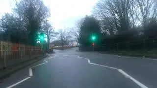 Cycling into Alderley Edge, 9.15am, January 2026