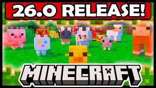 OFICIAL! MINECRAFT 26.0 - ATUALIZA&Ccedil;&Atilde;O RELEASE BEDROCK!