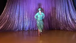 Aubre Hill performing an Egyptian Balady
