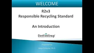 R2v3 Responsible Recycling Standard Transition