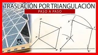 🚁 Traslación por triangulación 🔺 Transformación de figuras 💪 Semejanza en Dibujo técnico