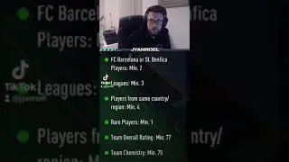 BARCELONA V BENFICA UEFA MARQUEE MATCHUPS SBC SOLUTION!!