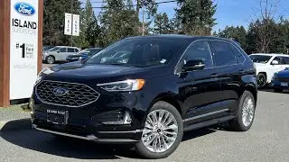 2024 Edge Titanium + Nav, Moonroof, AWD Review | Island Ford
