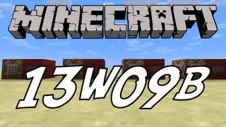 Minecraft - 13w09b Snapshot Review *Minecraft Realms*