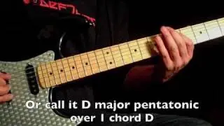 Journey - Lights solo - Guitar Lesson