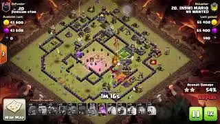 Clash of clan | war | N9 WANTED VS Persian staR | Attack from [NW9]Mario