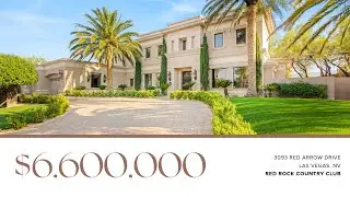 3093 Red Arrow Drive | Red Rock Country Club | IS LUXURY