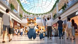 The Kitten Gets Lost at the Mall, Mama Cat Finds Him with Everyone&rsquo;s Help Story