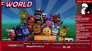 We have to K*LL Scott Cawthon - FNaF World w/Scaley