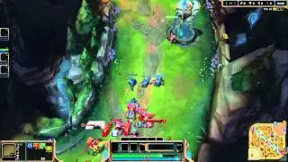 [seizure warning] In-game bug that almost lost me a ranked game.