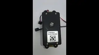 alte RC Segelwinde von Simprop, Winch, Sail Servo