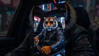 &ldquo;From Safari to Supercar: Animals Drive in Style!&rdquo; #racing #animalfusion #cars