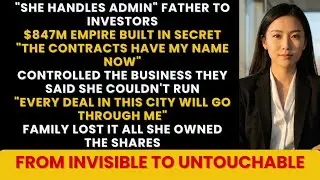 They Thought I Was Nobody — Until the Contracts Had My Name on Them | Revenge Success Story
