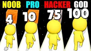 NOOB vs PRO vs HACKER vs GOD Push Harder