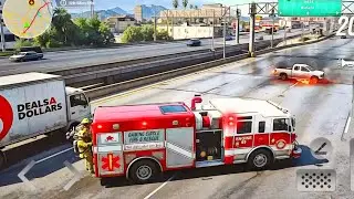 911 Emergency Fire Truck Games - Firefighters Rescue Simulator - Android Gameplay