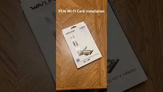 No Ethernet? No problem! Installing a PCIe Wi-Fi adapter for my fianc&eacute;&rsquo;s gaming PC. #gamingpc