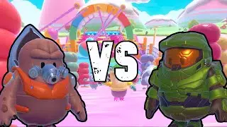Grunt y Master Chief Se Enfrentan En Fall Guys