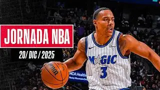¡ESPECTACULAR actuación de DESMOND BANE! | Resultados Jornada NBA (20/dic/2025)