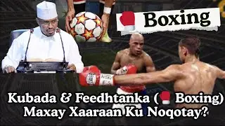 Kubada & Feedhtanka (🥊 Boxing) Maxay Xaaraan Ku Noqotay? Sh Xassaan Abu salmaan