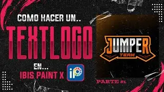 COMO HACER UN TEXTLOGO FACIL EN IBISPAINT X 1RA PARTE / ANDROID / IPHONE / @ANGELEDIT21