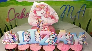 Unicorn Cake with Magic inside #unicorn #cake  #unicorncake #unicorncartoon @Unicorn-songs