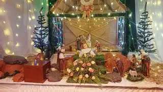Jegan Madha Church christmas crib Nativity Scene |Trichy |@detourwithkrish 
